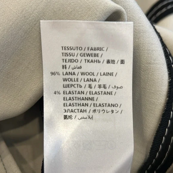 NWT Stella McCartney Asymmetric Top-Stitched Dress - Picture 10 of 15